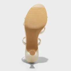 Women's Brodie Charm Strappy Heels With Memory Foam Insole - Wild Fable™ Ivory -Selfie Leslie GUEST c5e23be0 3b8f 4593 80c8 88f52ad51e66