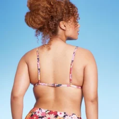 Women's Ribbed Fixed Triangle Bikini Top - Wild Fable™ -Selfie Leslie GUEST c67dcf75 0b5a 4249 af1f b0764896770a