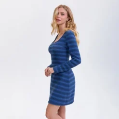 Women's Long Sleeve Mini Dress - Wild Fable™ Royal Blue Striped 10 Women's Long Sleeve Mini Dress - Wild Fable™ Royal Blue Striped -Selfie Leslie GUEST c9062898 fc39 436e b4c0 66c99099a477