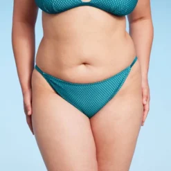 Women's Crochet Overlay Extra Cheeky Bikini Bottom - Wild Fable™ Green -Selfie Leslie GUEST caf16eaa 990d 4e95 aee9 e546a644abbc