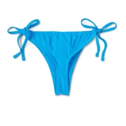 Women's Side-Tie Adjustable Coverage Bikini Bottom - Wild Fable™ Blue -Selfie Leslie GUEST cafe4918 8d92 4071 8c52 648b6fec1527