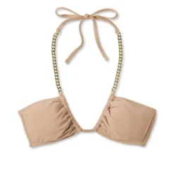Women's Chain Detail U Bralette Bikini Top - Wild Fable™ Brown -Selfie Leslie GUEST cb8bbe63 c081 4fa1 93a6 e5bcac3a43be