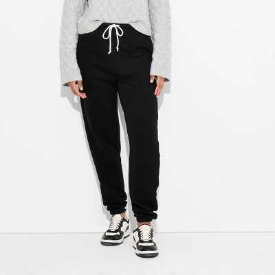 Women's High-Rise Slim Fit Joggers - Wild Fable™ 3 Women's High-Rise Slim Fit Joggers - Wild Fable™