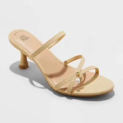 Women's Brodie Strappy Raffia Charm Heels - Wild Fable™ Tan 9 Women's Brodie Strappy Raffia Charm Heels - Wild Fable™ Tan -Selfie Leslie GUEST cdcb761f cd05 44d2 a22d 9539821bea7a