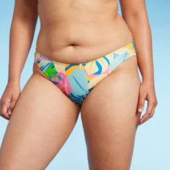 Women's Cheeky Bikini Bottom - Wild Fable™ Multi Tropical Print -Selfie Leslie GUEST cea774ed 47ca 4cb2 9d7a 38d52d12f855