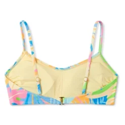 Women's Scoop Neck Bralette Bikini Top - Wild Fable™ Multi Tropical Print -Selfie Leslie GUEST d0269d82 d9b9 4bdc bffa e001205683f2