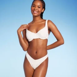 Women's Pointelle V-Front Extra Cheeky Extra High Leg Bikini Bottom - Wild Fable™ -Selfie Leslie GUEST d76f8d1c dc72 45c5 896c be9d756a35eb