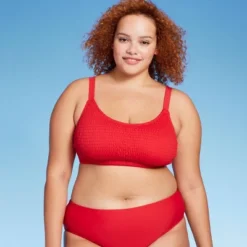 Women's Smocked Bralette Bikini Top - Wild Fable™ 18 Women's Smocked Bralette Bikini Top - Wild Fable™ -Selfie Leslie GUEST d9e4f99f 9a40 4036 b93c 470de485b045