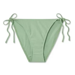 Women's Side-Tie Medium Coverage Bikini Bottom - Wild Fable™ Soft Green -Selfie Leslie GUEST daf002a7 8390 4c6a bb09 22a094fb6a3f