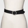 Women's Round Buckle Belt - Wild Fable™ Black -Selfie Leslie GUEST db18d898 09a1 4250 adff df5174315330