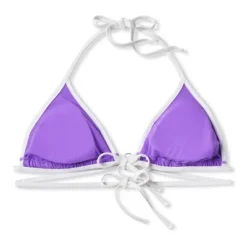 Women's Strappy Ring Front Triangle Bikini Top - Wild Fable™ Purple -Selfie Leslie GUEST db3fecda ec34 41d1 88a1 11b9e05662e6