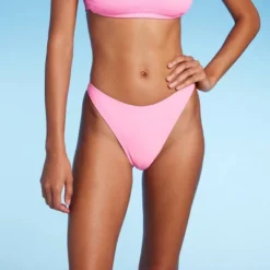 Women's Low-Rise High Leg Ultra Cheeky Bikini Bottom - Wild Fable™ -Selfie Leslie GUEST dc27e700 81bf 4e92 9a2a 965af59c91dc