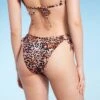 Women's Cut Out Strappy Side-Tie Extra High Leg Extra Cheeky Bikini Bottom - Wild Fable™ Multi Animal Print -Selfie Leslie GUEST df7b90b2 b293 4ae6 bf7f 49eb22759dbe