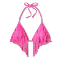 Women's Fringe Detail Triangle Bikini Top - Wild Fable™ Magenta -Selfie Leslie GUEST e41d11eb 30c0 4d5e bb3c eef7eb23e9f2