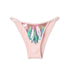 Women's Ombre Sequin Ultra High Leg Extra Cheeky Bikini Bottom - Wild Fable™ Multi 13 Women's Ombre Sequin Ultra High Leg Extra Cheeky Bikini Bottom - Wild Fable™ Multi -Selfie Leslie GUEST e469780d 6a64 4409 8384 a5f602818a9e