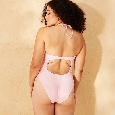 Women's Removable Rosette Extra High Leg Extra Cheeky One Piece Swimsuit - Wild Fable™ 7 Women's Removable Rosette Extra High Leg Extra Cheeky One Piece Swimsuit - Wild Fable™ - Image 5