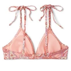 Women's Shoulder Tie Bralette Bikini Top - Wild Fable™ Peach Paisley Print 14 Women's Shoulder Tie Bralette Bikini Top - Wild Fable™ Peach Paisley Print -Selfie Leslie GUEST ecfbea01 7625 4ba2 a3ef d205045074c2