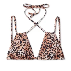 Women's Multiway Double Strap Triangle Bikini Top - Wild Fable™ Multi Animal Print -Selfie Leslie GUEST ee750f03 7c75 4f8b bad7 8fdf15e59173