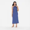 Women's Lace Trim Maxi A-Line Dress - Wild Fable™ Blue -Selfie Leslie GUEST eed3cb84 9c6c 4683 bb73 21a6b75796ae