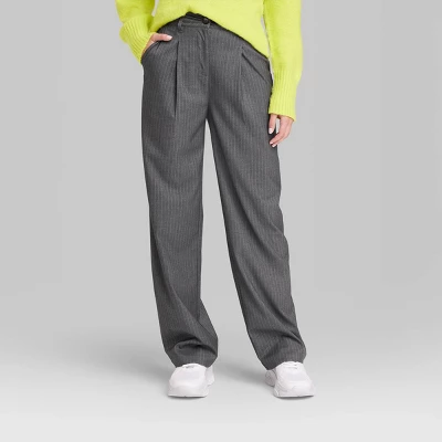 Women's Wide Leg Trouser Pants - Wild Fable™ 3 Women's Wide Leg Trouser Pants - Wild Fable™