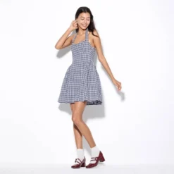 Women's Mini Dress - Wild Fable™ Navy Blue Gingham -Selfie Leslie GUEST f54fcafb c2e5 46cb 9513 4736b78e6ee8