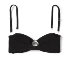 Women's Pucker Textured Center Front Shell Detail Bandeau Bikini Top - Wild Fable™ -Selfie Leslie GUEST f5f03530 0184 4ef7 8fa7 536e00345545