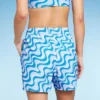 Women's 5" Board Swim Shorts - Wild Fable™ Multi Blue Swirl Print -Selfie Leslie GUEST f626f061 62c6 4483 9202 6822b727f034