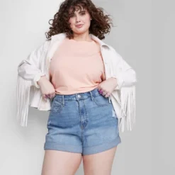 Women's Super-High Rise Rolled Cuff Jean Shorts - Wild Fable™ 11 Women's Super-High Rise Rolled Cuff Jean Shorts - Wild Fable™ -Selfie Leslie GUEST f6664bc2 743e 40e9 9491 48de8e30e391