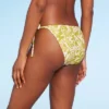 Women's Side-Tie Low-Rise Cheeky High Leg Bikini Bottom - Wild Fable™