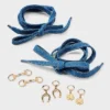 Denim Shoelace And Shoe Charm Set - Wild Fable™ Gold -Selfie Leslie GUEST f9f27e1f d3a5 4e00 94e0 56c108113c0e