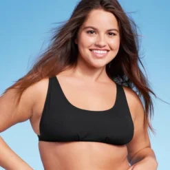 Women's Ribbed Scoop Bralette Bikini Top - Wild Fable™ -Selfie Leslie GUEST fc69f0d1 2f17 4647 b1ba d77de4595457